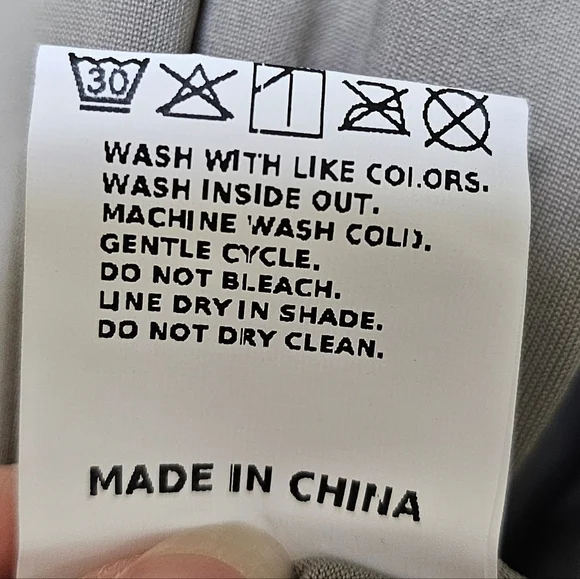 CHICME Womens 2pc Long Sleeve Top, Chain Print Color Block Skirt Sage Gray White - Picture 10 of 11